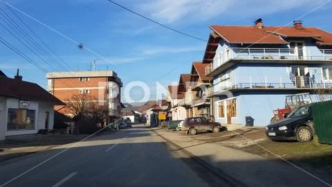 Road through the village