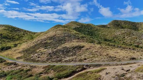 Road to the top. Foto stock
