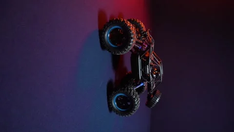 Off-road toy car Stock Footage 327389646