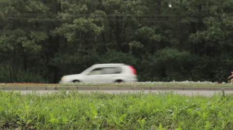 Road traffic 9 seconds Stock Footage 46950413