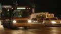 Road traffic on the bridge in nighttime (with stereo sound) HD Footage