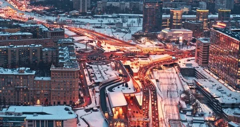 Road traffic in city Stock Footage 88395542