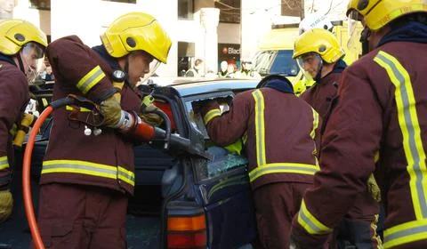 Road Traffic Collision Stock Photos