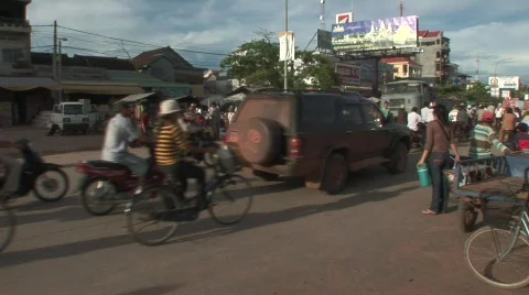 Road traffic Stock Footage 522591