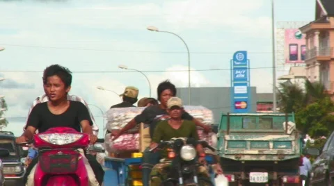 Road traffic Stock Footage 529418