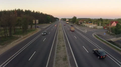 Road traffic Stock Footage 23178933