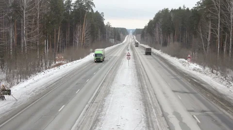 Road traffic Video stock 45055876