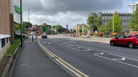 Road traffic Video stock 135984467