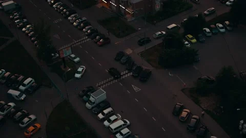 Road traffic in Moscow Stock Footage 157700259