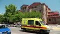Road traffic near Church of Hagios Demetrios in Thessaloniki, Greece HD Footage