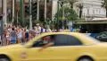 Road traffic near Parliament and Syntagma Square in Athens, Greece HD Footage