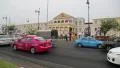 Road traffic near Thailand Ministry of defence in Bangkok HD Footage