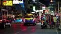 Road traffic in Pattaya, Thailand HD Footage