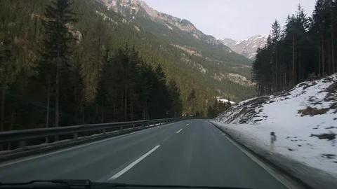 Road trip and Austria Stock Footage 127113743