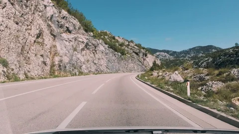 Road trip Stock Footage