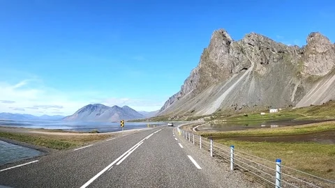 Road trip Iceland Stock Footage 333261127