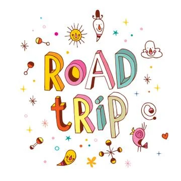 Road trip Stock Illustration