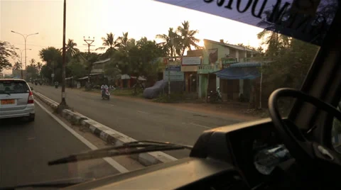 Road Trip in India Stock Footage 38195004