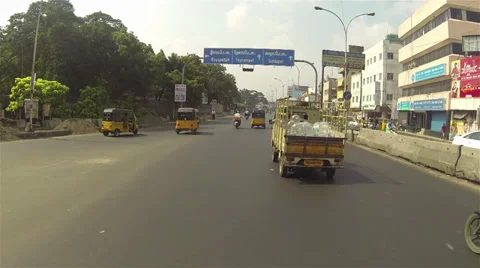 Road Trip in India Stock Footage 38195127