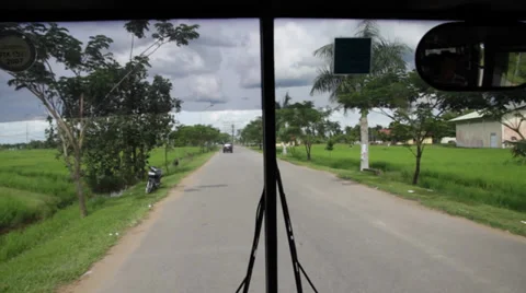 Road Trip in Indonesia Stock Footage 32282446