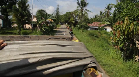 Road Trip in Indonesia Stock Footage 32282782