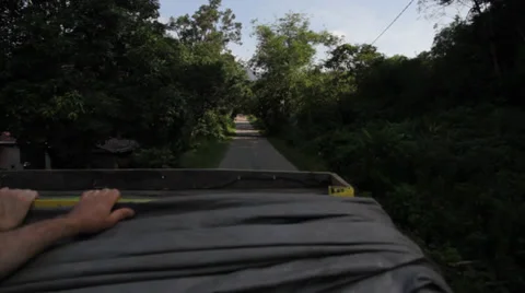 Road Trip in Indonesia Stock Footage 32282842