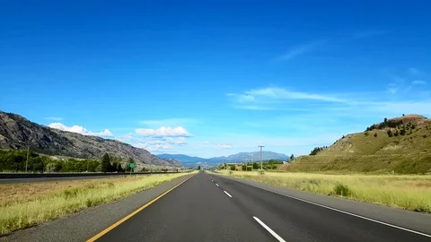 Road Trip to Kamloops 7 Stock Footage 78260728