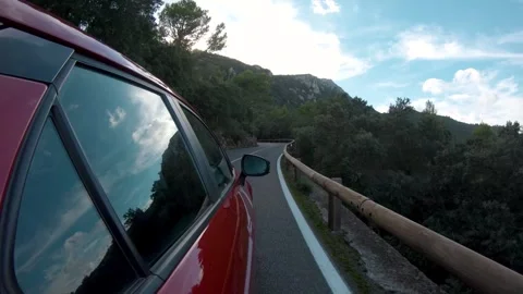 Road trip at Mallorca Stock Footage 330254154