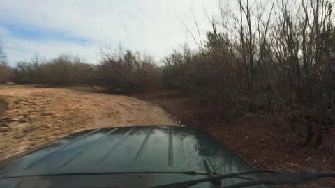 An off-road trip in the mountains Stock Footage 261283716