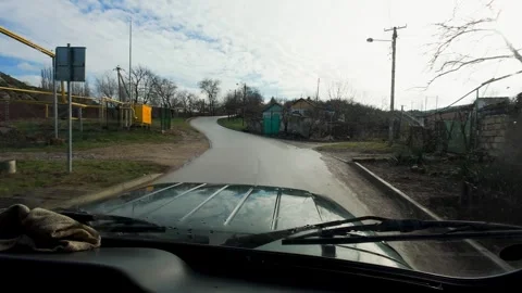 An off-road trip in the mountains Stock Footage 261283928
