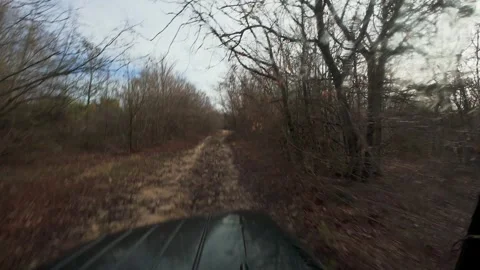 An off-road trip in the mountains Stock Footage 261284200