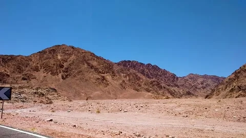 Road trip on mountains road Stock Footage 247121724