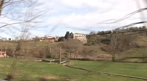 Road trip in rural environment Stock Footage 279171587