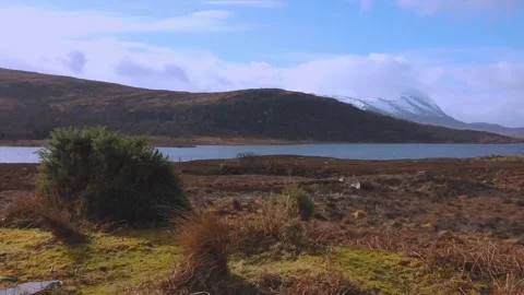 Road trip in Scottish highlands Stock-Footage 263372287