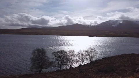 Road trip in Scottish highlands Stock-Footage 263373387