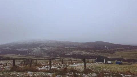 Road trip in Scottish highlands Stock-Footage 263378089