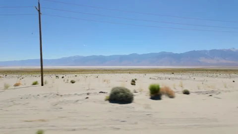 Road Trip Through Death Valley National Park Video stock 347364452