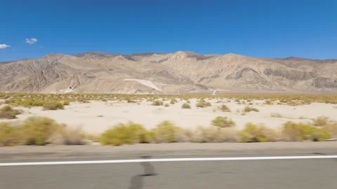 Road Trip Through Death Valley National Park Stock-Footage 347364632