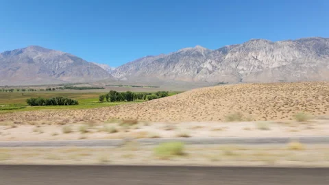 Road Trip Through Death Valley National Park Stock-Footage 347368366