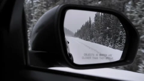 Road Trip Through The Icefields Parkway, Banff National Park, Alberta Stock Footage 197072923