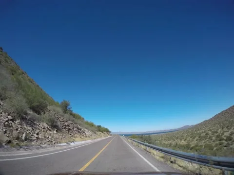 Road Trip Time-lapse in Baja Sur 01 Stock Footage 230115367
