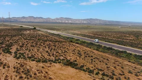 Road Trip on a Van Video stock 159579283