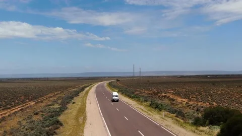 Road Trip on a Van Video stock 159579284