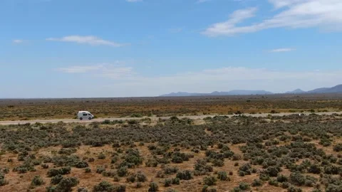Road Trip on a Van Video stock 159579297