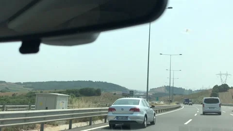 Road trip within Turkey. It shows landscape of Turkey. Stock Footage 248544287