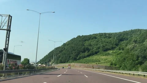 Road trip within Turkey. It shows landscape of Turkey. Stock Footage 248552395