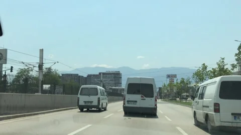 Road trip within Turkey. It shows landscape of Turkey. Video stock 248552622