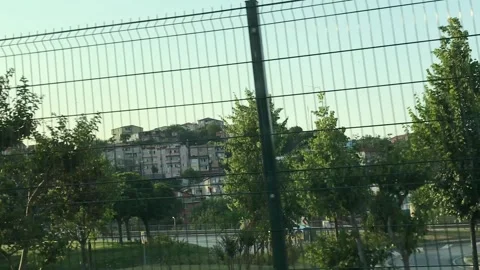 Road trip within Turkey. It shows landscape of Turkey and traffic on road. Stock Footage 248612773