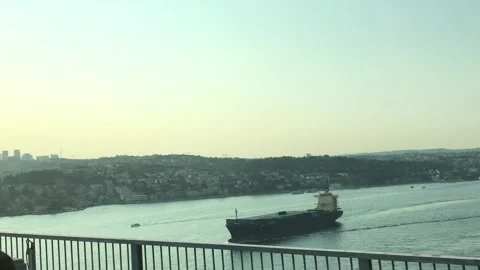 Road trip within Turkey. It shows landscape of Turkey and traffic on road. Stock Footage 248612847