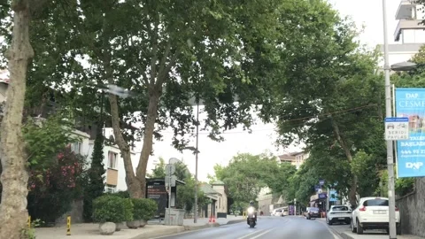 Road trip within Turkey. It shows landscape of Turkey and traffic on road. Stock Footage 248612947